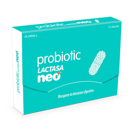 Neo Probiotic Lactasa, 15 Cápsulas