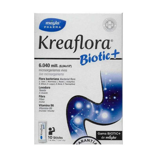 Máyla Pharma Kreaflora Biotic+ 10 Sticks