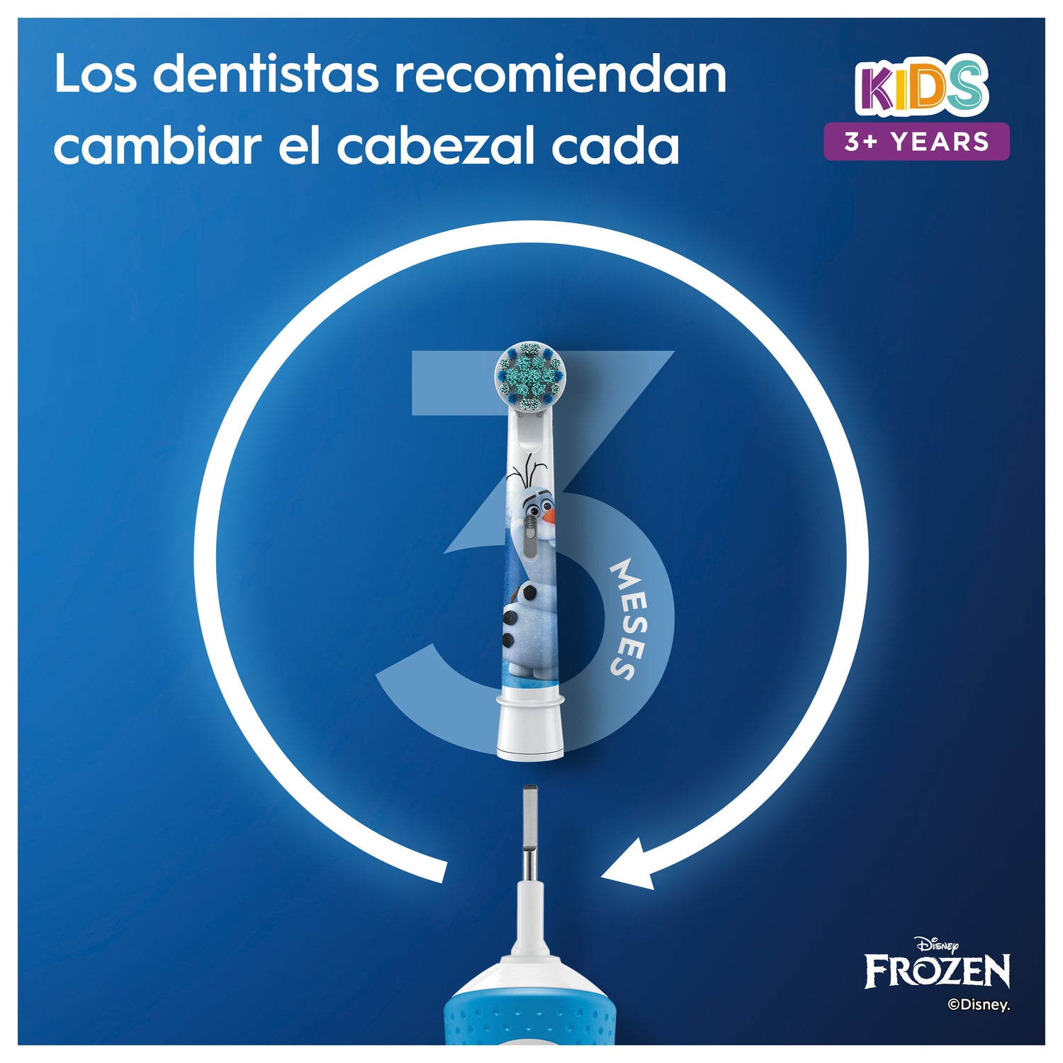 Oral-B Cepillo Eléctrico Frozen + Estuche