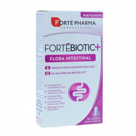 Forte Pharma Fortebiotic+ Flora Intestinal 30 Caps