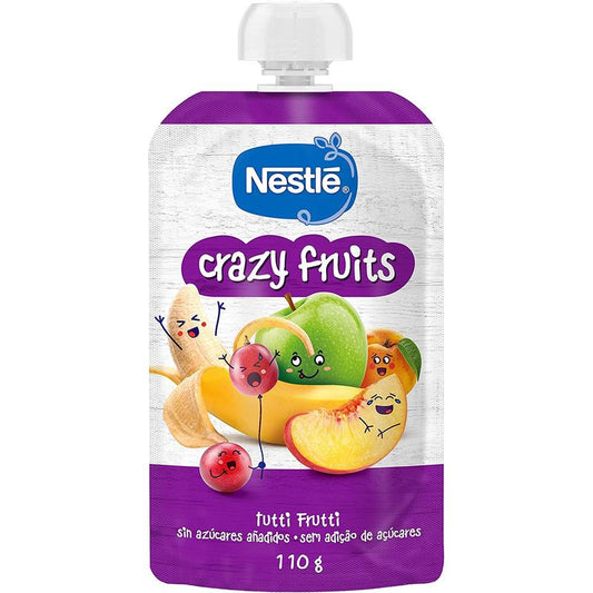 Nestlé Puré Bolsita Crazy Fruits, 100 gr