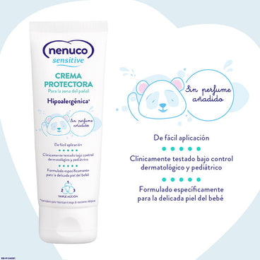 Nenuco Sensitive Crema Protectora 100 ml