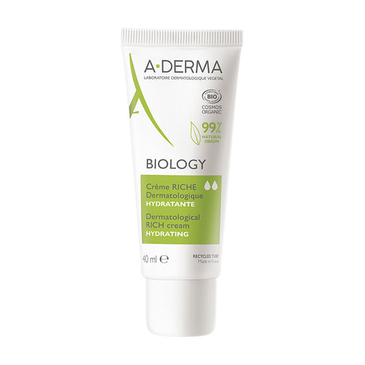 A-Derma Biology Crema Rica Dermatológica Hidratante 40 ml