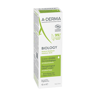 A-Derma Biology Ligera Dermatológica Hidratante 40 ml