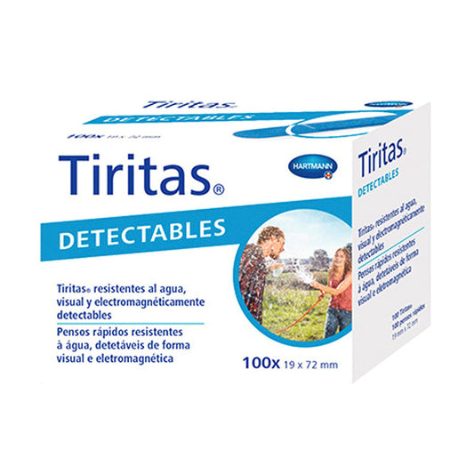 Tiritas Detectables 19X72Mm 100 unidades