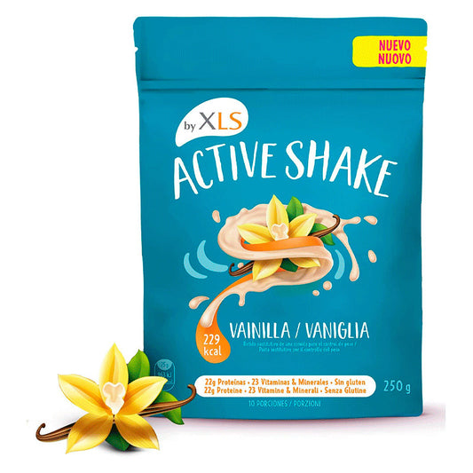 XLS Medical Active Shake Batido sustitutivo de comidas sabor vainilla, 250g