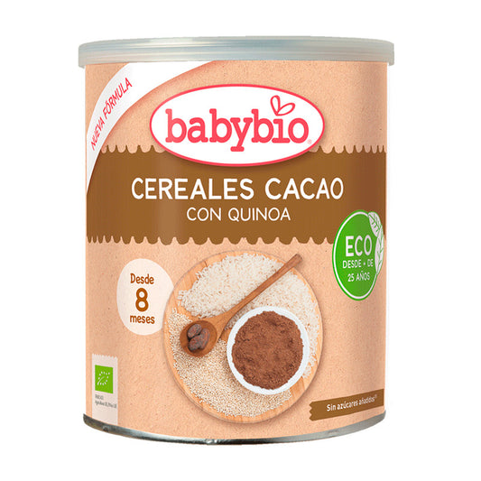 Babybio Cereales Cacao & Quinoa - 220 gr