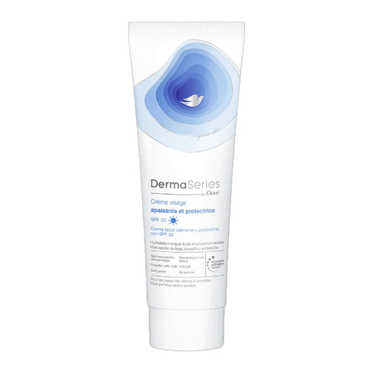 Dove Dermaseries Crema Facial Calmante y Protectora con SPF 30 50 ml