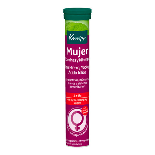 Kneipp Mujer Vitaminas y Minerales, 15 comprimidos