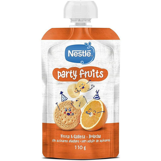 Nestlé Pure Party Fruits Pouch, 110 gr