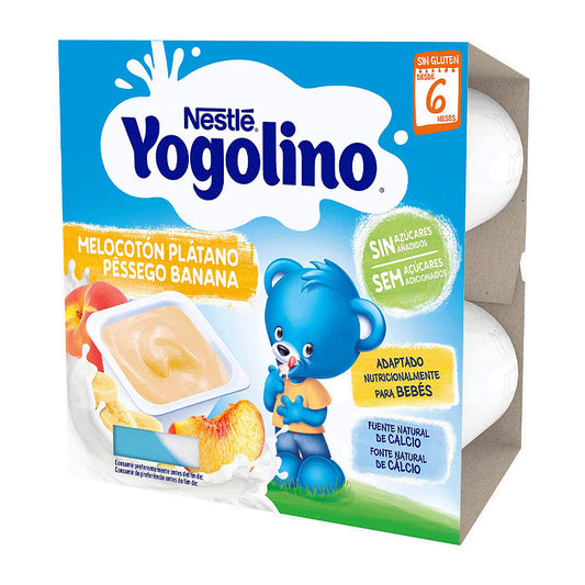 Nestlé Yogolino Mango Sin Azucar, 4X100 gr