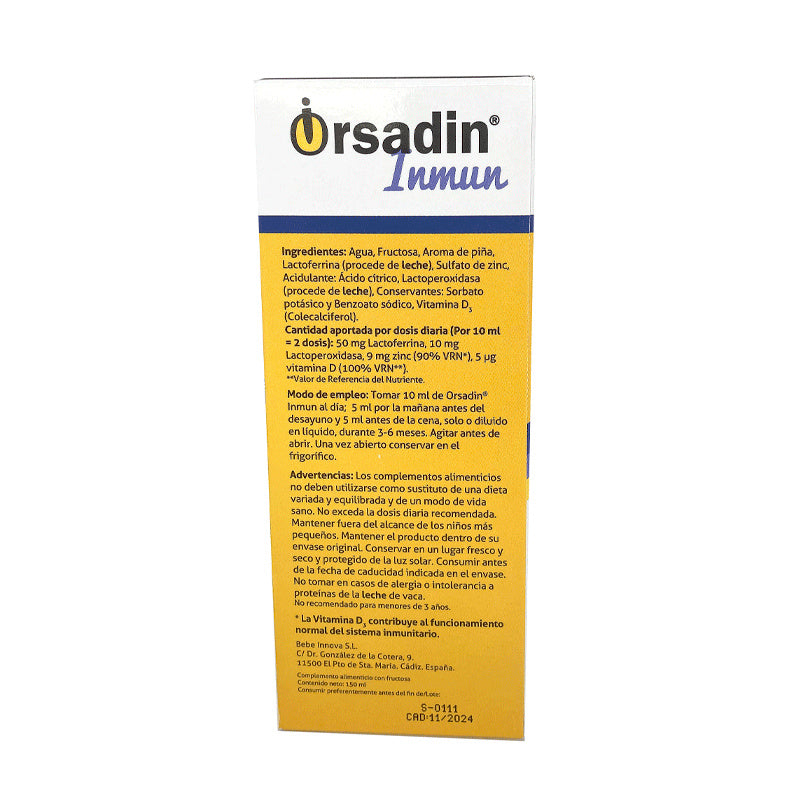 Orsadin Inmum Líquido, 100 ml
