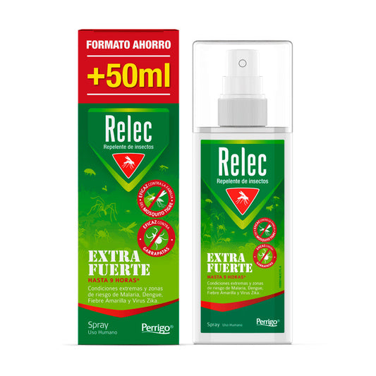 Relec Extrafuerte Spray Antimosquitos, 125 ml