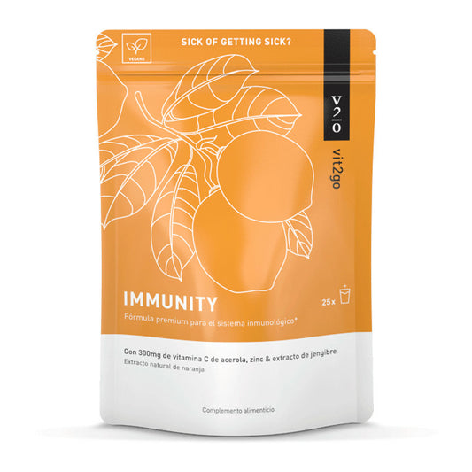 Vit2Go Immunity Complemento Natural Para el Refuerzo Del Sistema Inmunológico, 250 gr