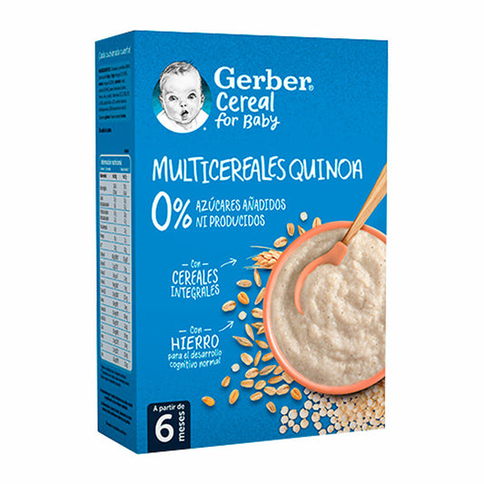 Gerber Multicereales Quinoa 0%, 270g