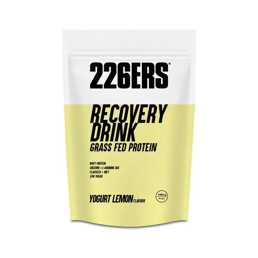 226Ers Recovery Drink Grass Fed Recuperador Muscular Yogur Limón, 1000 gr