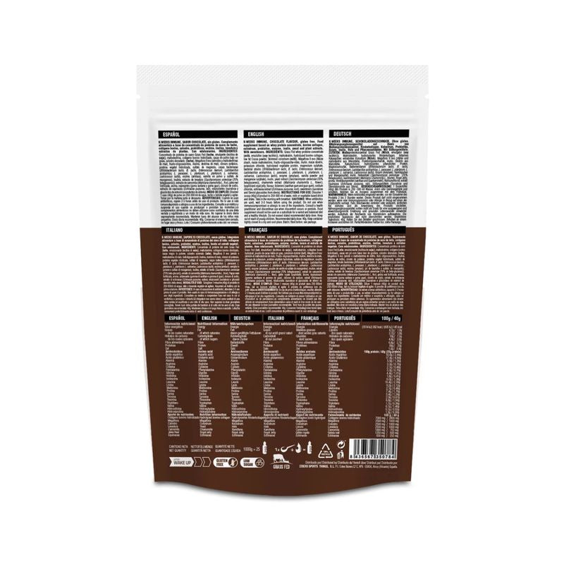 226Ers K-Weeks Immune Grass Fed  Batido Proteico Chocolate, 1000 gr