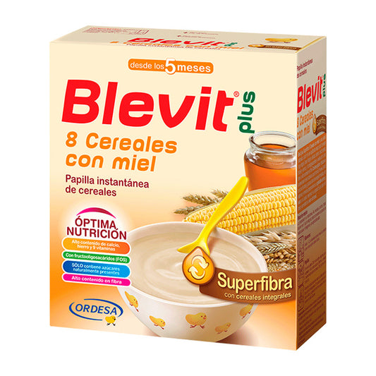 Blevit Plus 8 Cereales Miel, 600 gr