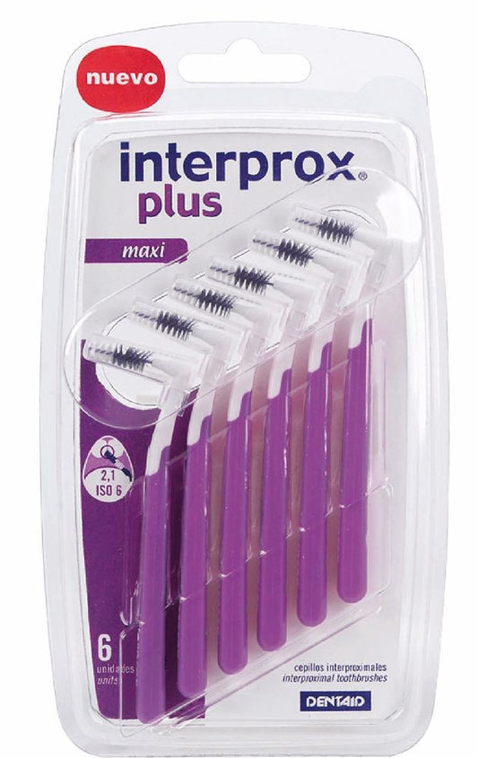 Interprox Cepillo Dental Interproximal Plus Maxi 6 unidades