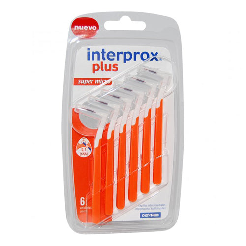 Interprox Plus Cepillo Dental Interproximal Super Micro 6 unidades