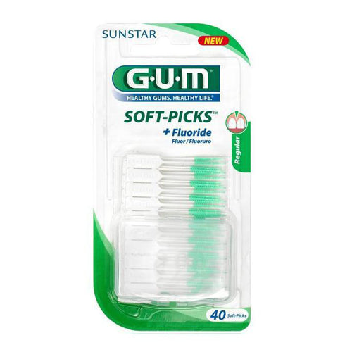 Gum Soft Picks Fluorados 40 unidadesoma