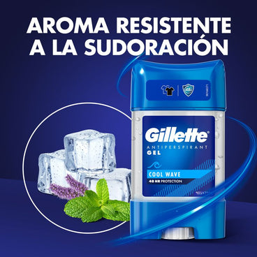 Gillette Desodorante Clear Gel  Antit Ranspirante Arctic Ice 70Ml