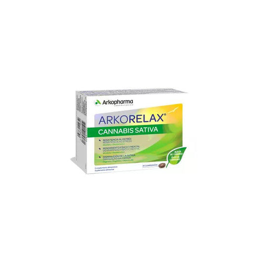 Arkorelax Cannabis Sativa 30 Comprimidos Arkopharma