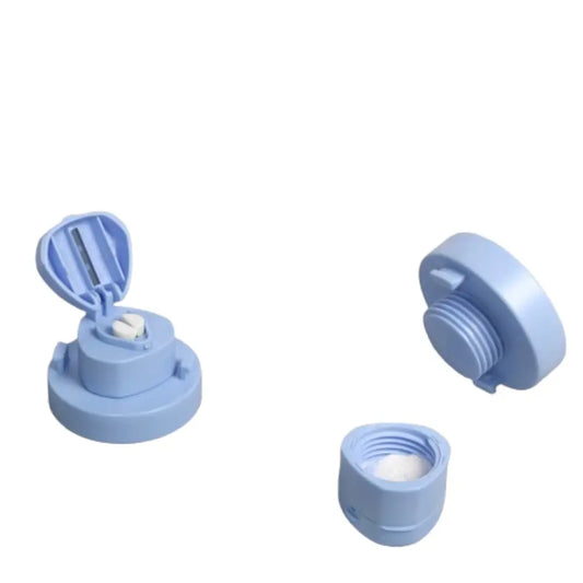 3-en-1 pastillero con parte comprimidos y triturador