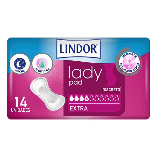 Lindor Lady Pad Extra 4 Drops