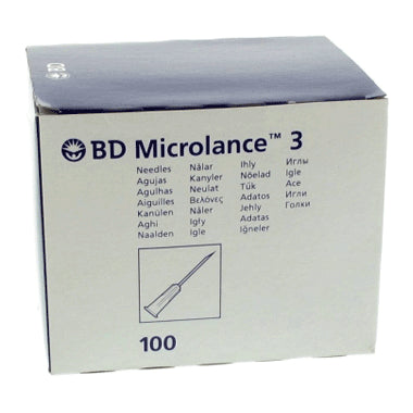 Bd Microlance Aguja Ultrafina 0,5 x 16 Mm 100 unidades