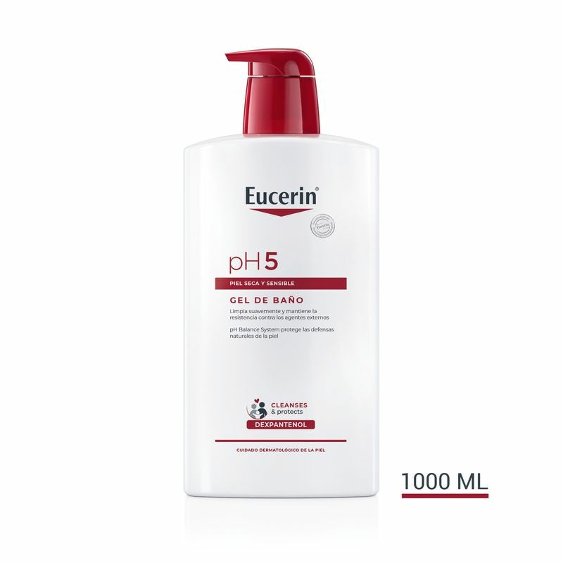 Eucerin Gel de Baño Ph5, 1000 ml