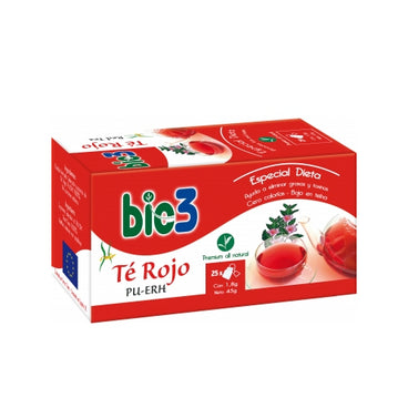 Bio3 Te Rojo Pu-Erh 1.5 G 25 Filtros