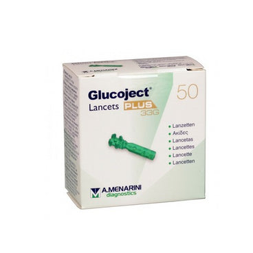 Glucoject Lancets Plus 33 G 50 Lancetas