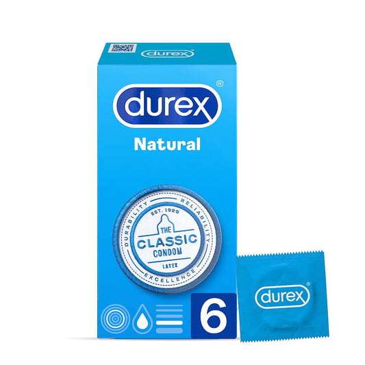 Durex Preservativos Natural Plus 6 unidades