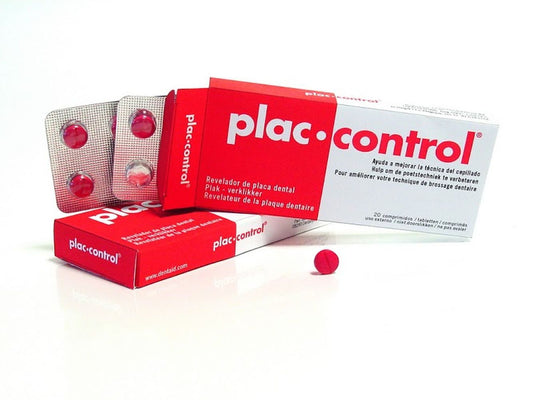 Plac Control Revelador Placa Dental 20 comprimidos