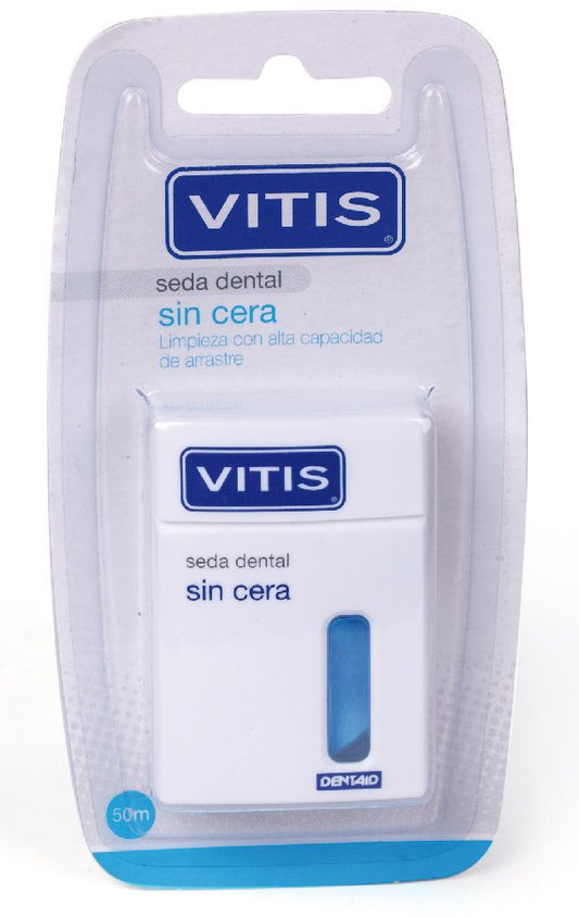 VITIS Seda Dental Sin Cera, 50 M