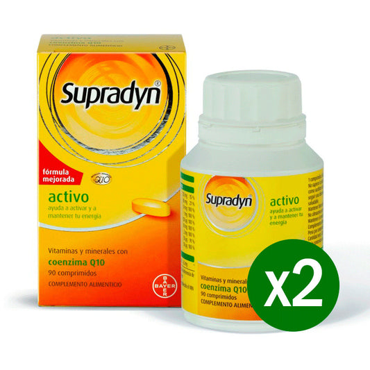 Supradyn Activo, 2X90 comprimidos