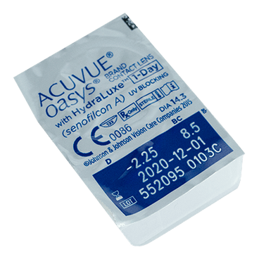 Acuvue 1 Day Oasys With Hydraluxe Lentillas Diarias , 30 unidades