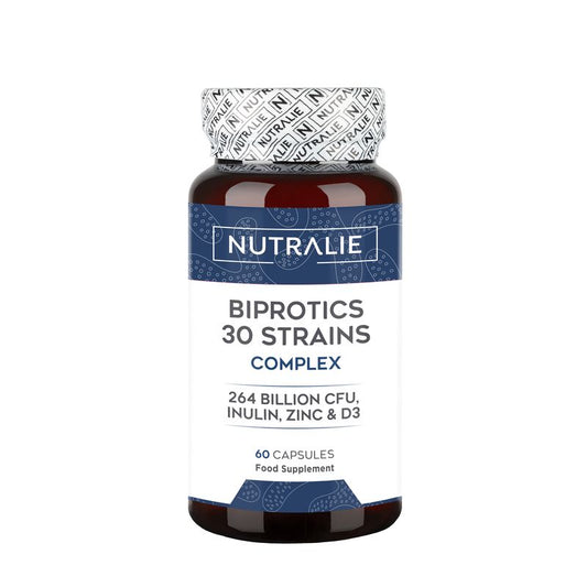 Nutralie Probióticos 30  Cepas 264 Billones Ufc Biprotics , 60 cápsulas