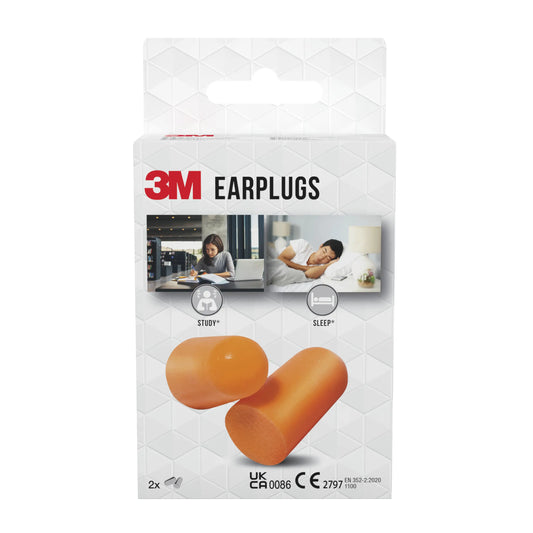 3M™ Tapones De Ruido Espuma 1100, Snr 35 Db, 2 pares