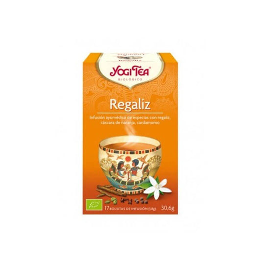 Yogi Tea Biológico Regaliz 17 Bolsitas