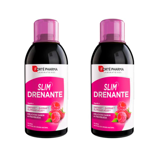 Forté Pharma Duplo Turboslim Drenante Frambuesa 2 x 500 ml