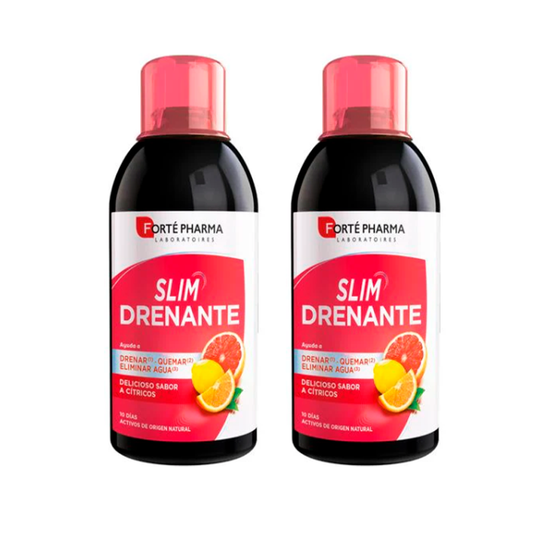 Forté Pharma Duplo Turboslim Drenante Sabor Cítricos 2 x 500 ml