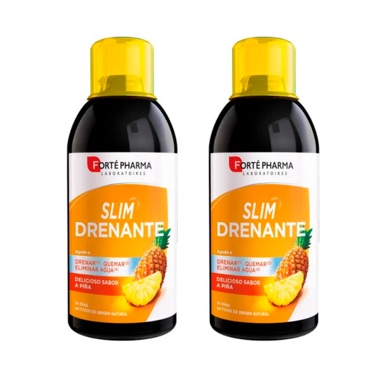 Forté Pharma Duplo Turboslim Drenante Sabor Piña 2 x 500 ml