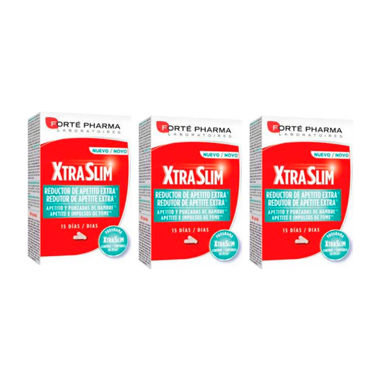 Forté Pharma Triplo Xtraslim Reductor Del Apetito 3 x 60 cápsulas