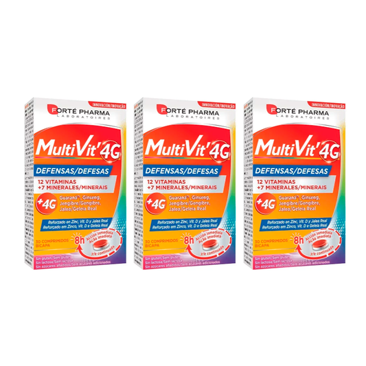 Forté Pharma Triplo Multivit 4 gr Defensas