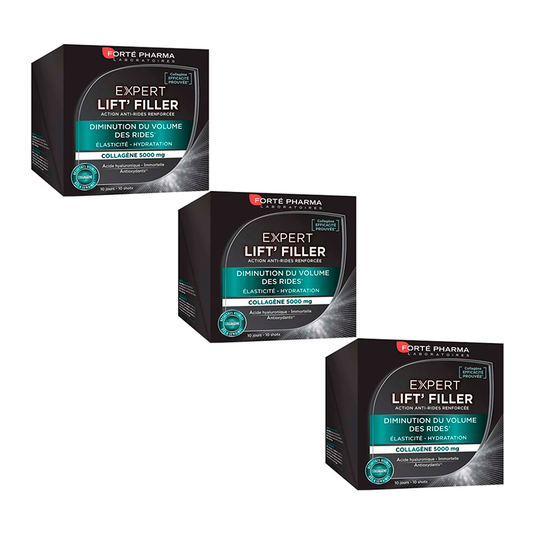 Forté Pharma Triplo Expert Lift Filler Disminución de Volumen,  3 x 300 ml
