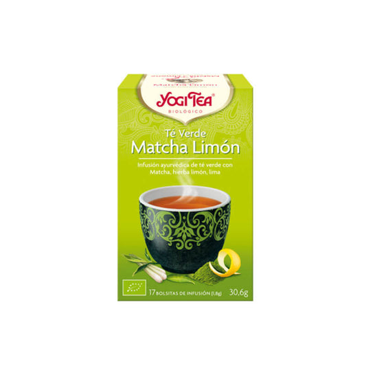 Yogi Tea Biológico Té Verde Matcha Limón 17 Bolsitas