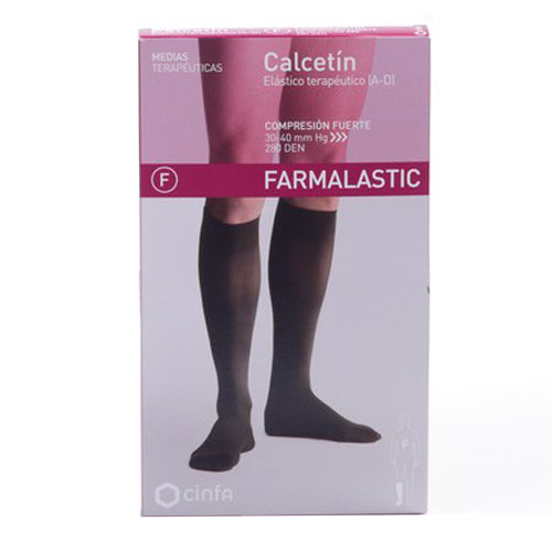 Calcetin Elastico Terapeutico Farmalastic C. Fuerte T-M