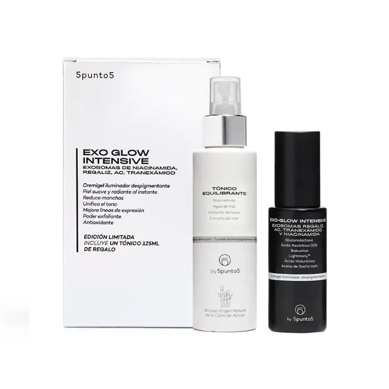 5Punto5 Pack Exo Glow + Tonico Equilibrante Regalo